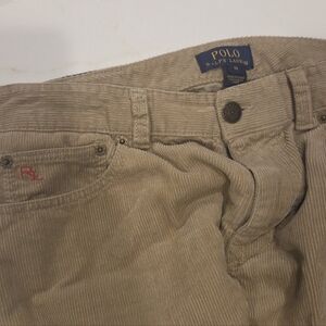 Polo by Ralph Lauren Men's Tan Corduroy Pants